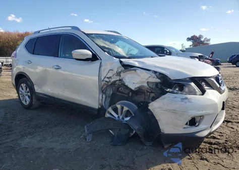 2014 Nissan Rogue S z USA, uszkodzony, nr VIN 5N1AT2MV2EC756914